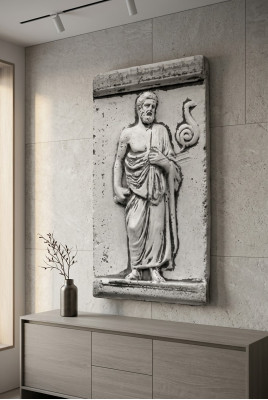 Antieke Stijl Romeins muurreliëf Reliëf Muurbeelden Afbeelding Schilderij Steen Grieken