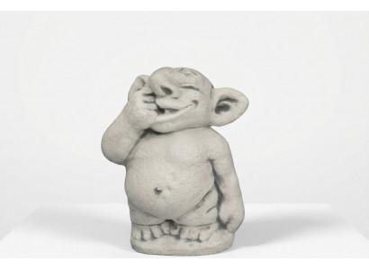 Trol 22cm sculptuur ontwerpfiguur standbeeld tuinfiguren beelden