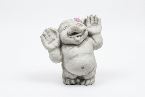 Trol 24 cm sculptuur ontwerp figuur standbeeld tuinfiguren decoratieve beelden