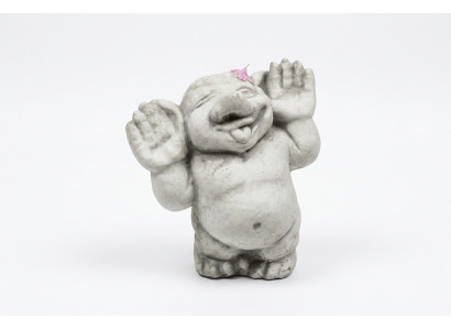 Trol 24 cm sculptuur ontwerp figuur standbeeld tuinfiguren decoratieve beelden