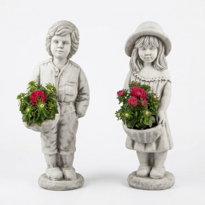 Figuur Decoratie Bloempot Planten Pot Bloempotten Decoratie Figuur Tuin