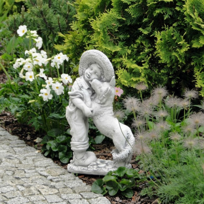 Tuindecoratie 63 cm standbeeld sculptuur beelden sculpturen ontwerper