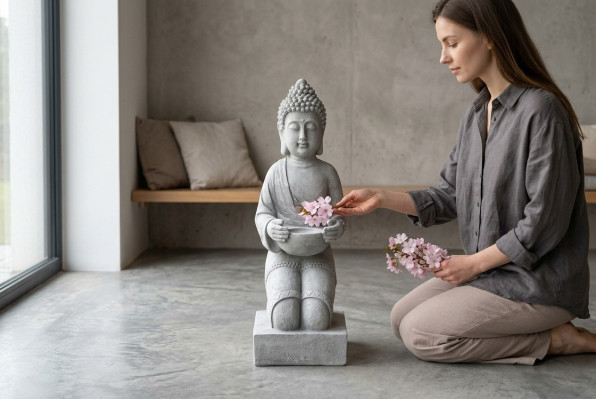 43cm decoratie sculptuur ontwerp figuur standbeeld tuin figuren beelden