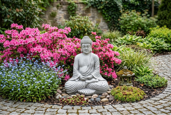 42cm Decoratie Sculptuur Ontwerpfiguur Standbeeld Figuren Tuin Antieke Stijl Beelden