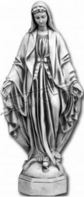 Moeder Jezus Maria standbeeld Graf sculptuur Heilig figuur Tuindecoratie
