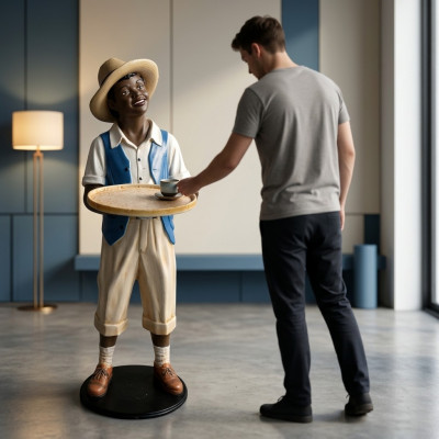 Ontwerp Jeremy Figuur Standbeeld Sculptuur Figuren Sculpturen Decoratie Deco 118cm