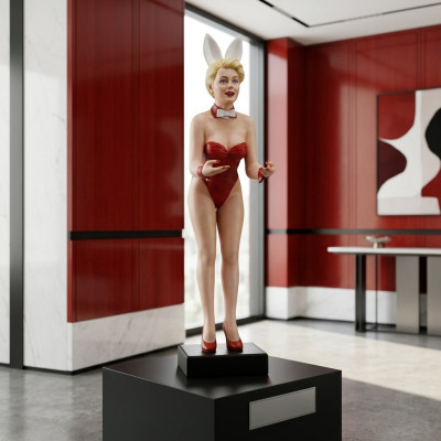 Ontwerp Konijndanseres Beeld Standbeeld Sculptuur Figuren Sculpturen Decoratie Deco