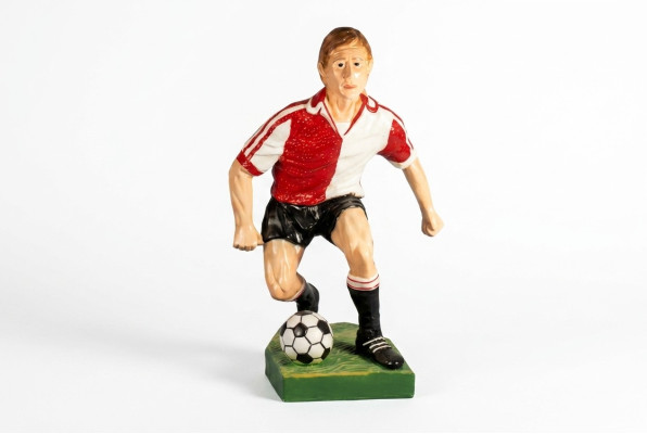 Ontwerp Voetballer II Figuur Standbeeld Sculptuur Figuren Sculpturen Decoratie 7614