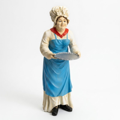 Serviesstandaard Grootmoederfiguur Standbeeld Sculptuur Beelden Decoratie