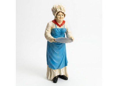 Serviesstandaard Grootmoederfiguur Standbeeld Sculptuur Beelden Decoratie