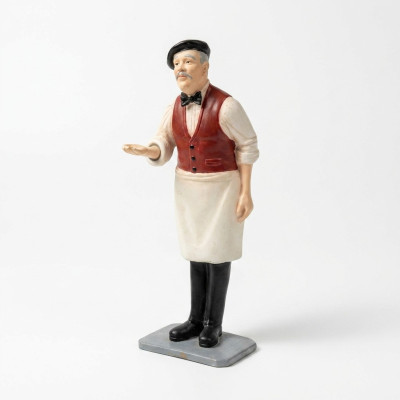 ONTWERP GASTHEER FIGUUR STANDBEELD BEELDEN SCULPTUREN DECORATIE