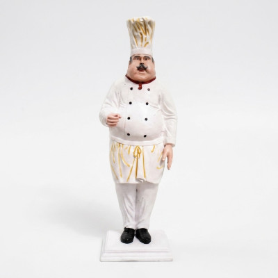 Restaurant Kok Figuur Standbeeld Sculptuur Figuren Sculpturen Decoratie Deco 213cm