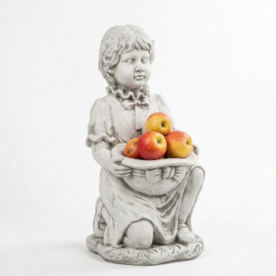 Kind Figur Skulptur Figuren Standbeeld Figuur Decoratie Ontwerp Tuindecoratie Terras