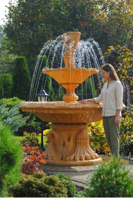 Siervijver fontein figuur fontein decoratie tuin fontein vijver CARELLO