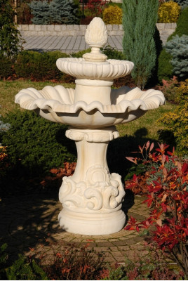 Fontein tuinvijver fontein 140cm stenen fontein tuinfontein fontein nieuw