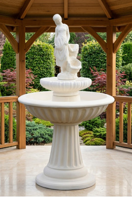 Zierfontein Spuitfontein 162 cm Sculptuur Fontein Decoratie Tuin Fontein Vijver Nieuw