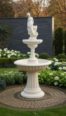 Zierfontein Fontein Sculptuur 197cm Fontein Decoratie Tuin Fontein Vijver Nieuw  Sierfontein Fontein Sculptuur 197 cm Fontein Decoratie Tuin Fontein Vijver Nieuw