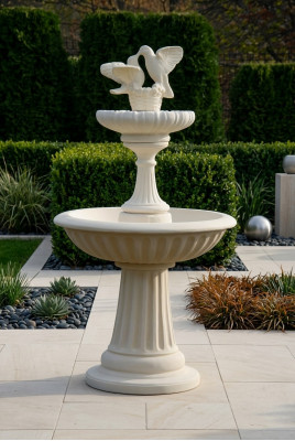 Zierfontein, fontein, sculptuur 171cm, fontein decoratie tuin fontein vijver nieuw