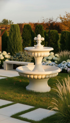 Zierfontein Fontein 157cm Sculptuur Fontein Decoratie Tuin Fontein Vijver Nieuw
