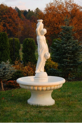 Zierfontein Fontijn Figuur 206cm Fontein Decoratie Tuin Fontein Vijver
