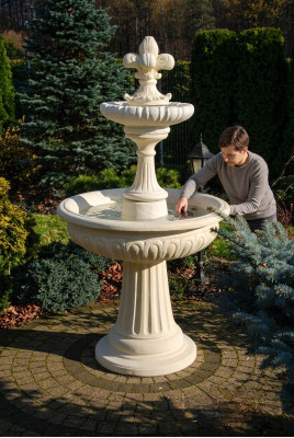 Fontein Tuinvijver Fontein 173cm Steenfontein Tuinfontein Fontein Nieuw