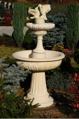Fontein Kikkerfontein 162cm Stenen fontein Tuinfontein Fontaine