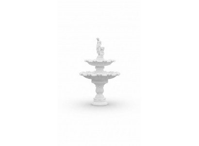 Versierde fontein figuur fontein decoratie tuin fontein vijver 197 cm.   Versierde fontein figuur fontein decoratie tuin fontein vijver 197 cm.
