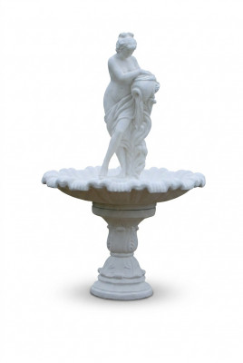 Zierspringbrunnen Springbrunnen Skulptur Brunnen Dekoration Gartenbrunnen Teich Neu 229 cm