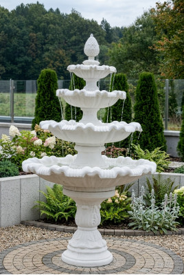Fontein Tuinvijver Fontein 218cm Stenen fontein Tuinfontein Fontein Nieuw