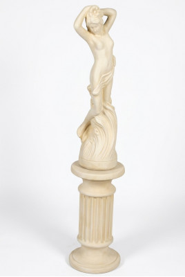Zuil zuilen voor figuur sculptuur figuren standbeeld terrasontwerp tuindecoratie