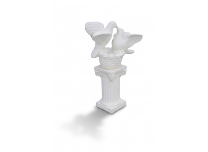 Zuil Pilaren Figuur Sculptuur Figuren Standbeeld Terras Ontwerp Tuin Decoratie