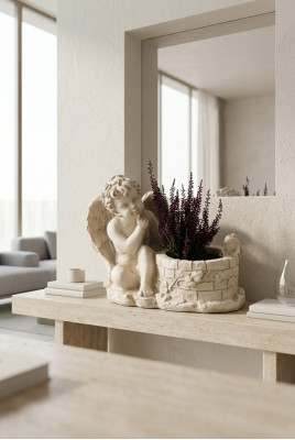 Kist Bloemen Emmers Plantenbakken Grab Schmuck Tuindecoratie Standbeeld Steen