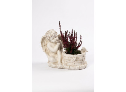 Kist Bloemen Emmers Plantenbakken Grab Schmuck Tuindecoratie Standbeeld Steen