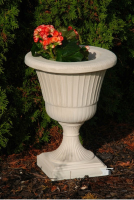 Bloemenmand Bloemenvaas Vaas Tuin Terras Decoratie Standbeeld Figuren Dalia