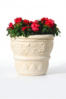 Bloemenmand Bloemenvaas Vaas Tuindecoratie Standbeeld Figuren Doos Terras