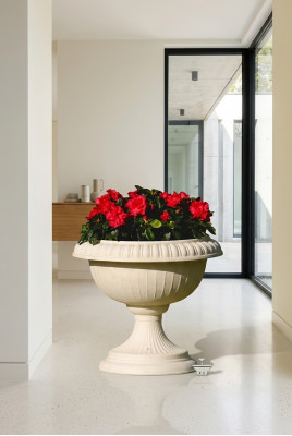 Bloemenmand Bloembak Bloem vaas Tuin Terras Decoratie Standbeeld Figuren