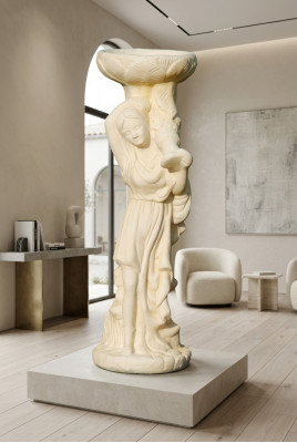 Figuur LEA Tuin Standbeeld Sculptuur Beelden Standbeelden Decor Standbeelden Steen