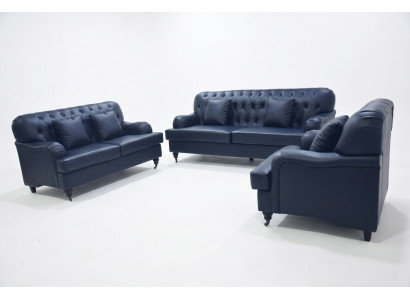 Chesterfield bank Leder bankstellen Elegant Luxe woonkamer Modern Ontwerp