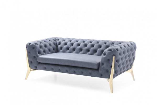 Tweepersoons 2-zits Chesterfield bank klapbank zitbank sofa ontwerp Italië