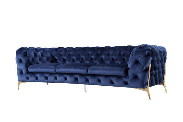 Luxe Hoogwaardige Bankstel Bank Bekleding Zitplaats 3+2+1 Set Decor Chesterfield
