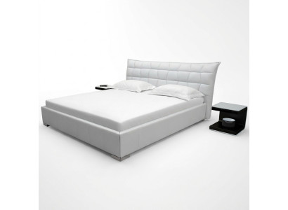 Leren design bed dubbele bedden luxe huwelijk modern hotel frame slaap.