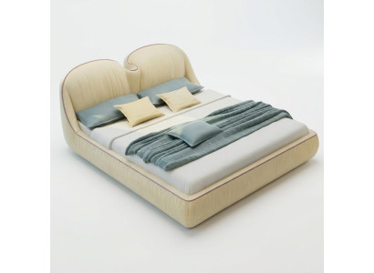 Ontwerp bedden Leren bed Dubbel Luxe Huwelijk Modern Hotel Frame Slaap