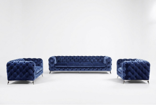 Fauteuil Bank Bekleding Zitmeubel Designer Textiel 1-Zitter Banken Bekleding Chesterfield