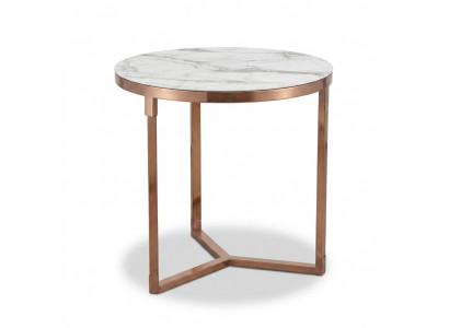 Bank Tafel Rond Tafels Ronde Bank Metaal Glas Bijzettafel Ontwerper Luxe