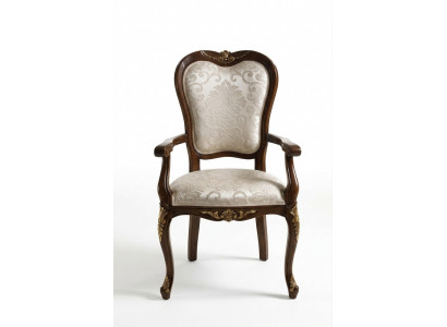 Klassieke 1 stoel Designer Italiaanse eetkamer meubels hout Barok