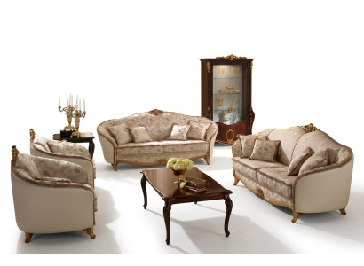 Sofa Bank 3-zits zonder 2+1 Designermeubels Klassiek barok Rococo