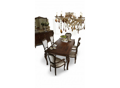 Klassieke 4 stoelen Designer stoelen Houten set Italiaanse eetkamer