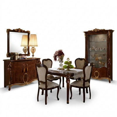 Eettafel Tafel Eetkamer Tafels Hout Jugendstil Italiaanse meubels
