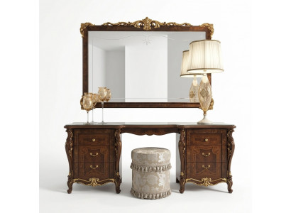 Luxe klasse kaptafel slaapkamer commode Italiaanse meubels.