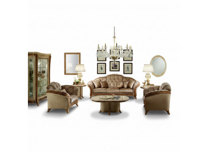 Sofa set Bank Bank 3 + 2 woonkamer Designmeubels Klassiek Barok